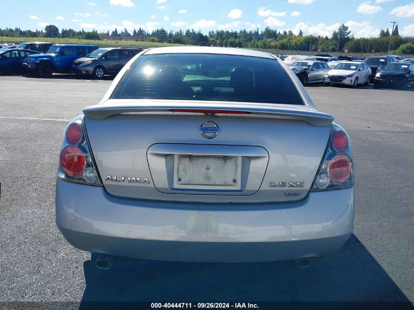 2005 Nissan Altima 3.5 Se VIN: 1N4BL11DX5N437530 Lot: 40444711