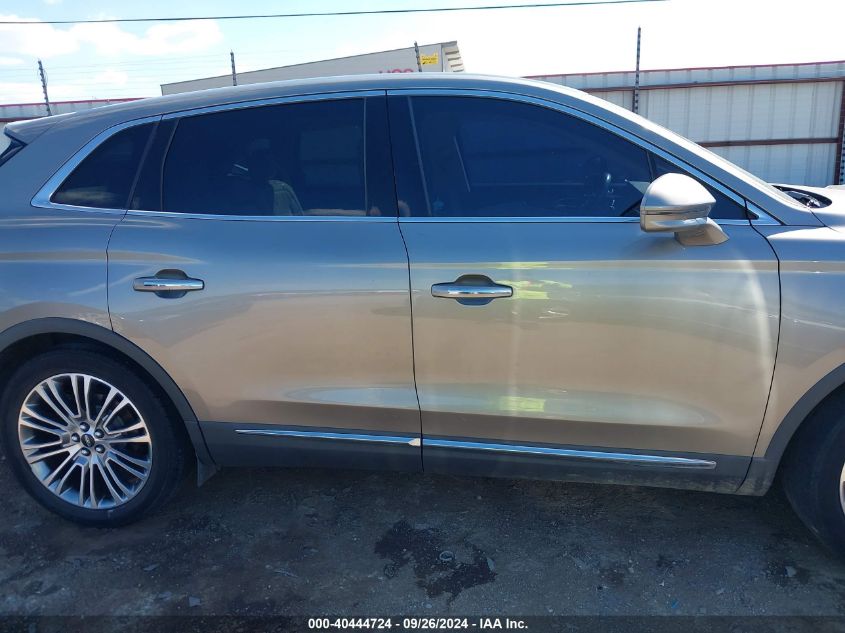 2016 Lincoln Mkx Reserve VIN: 2LMTJ6LRXGBL20619 Lot: 40444724