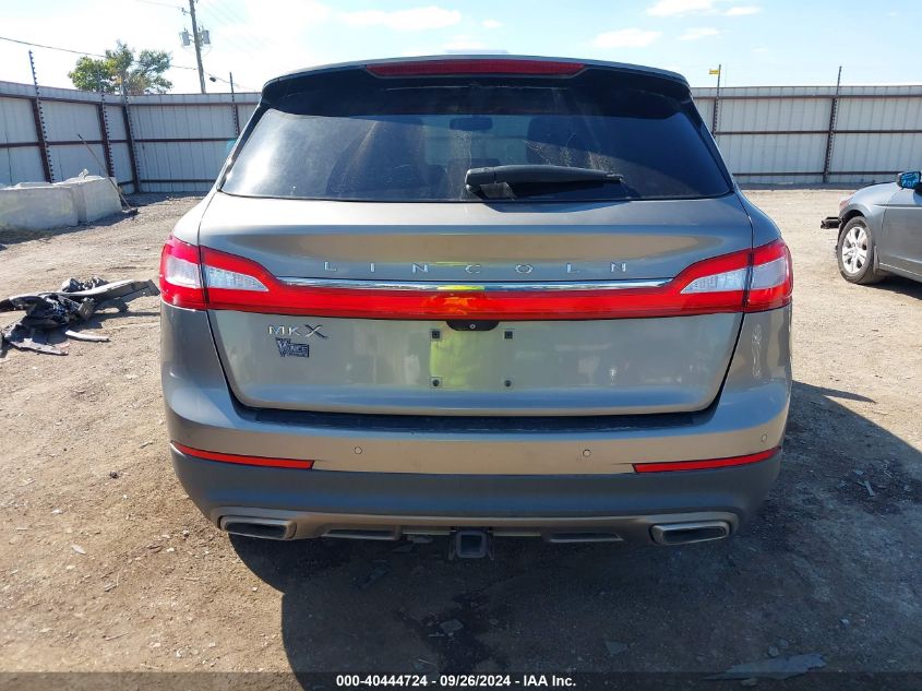 2016 Lincoln Mkx Reserve VIN: 2LMTJ6LRXGBL20619 Lot: 40444724