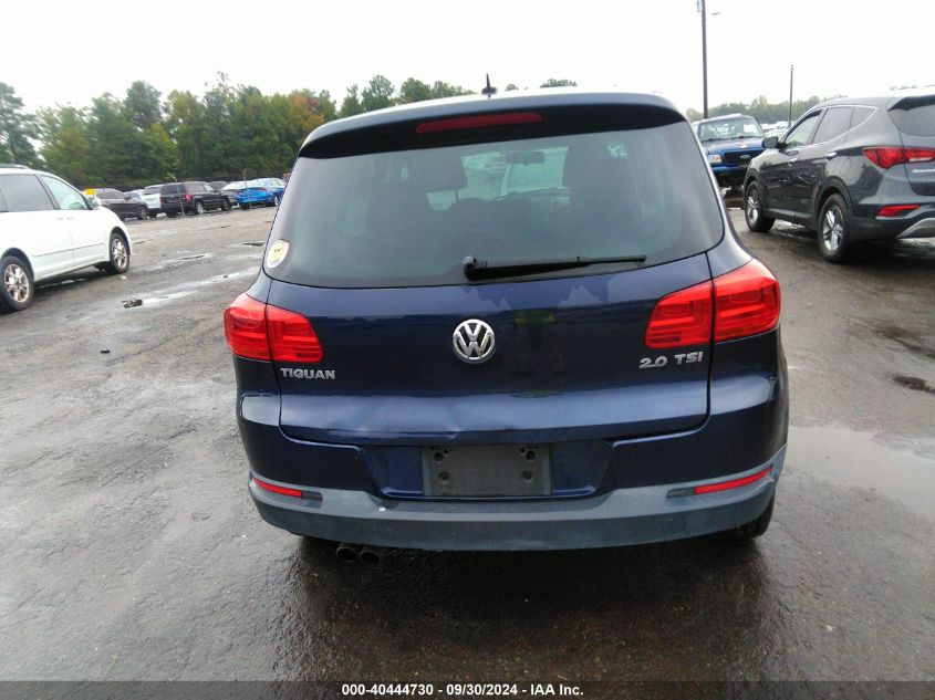 WVGAV7AX6CW556076 2012 Volkswagen Tiguan S