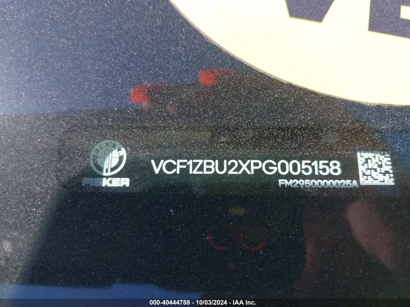 VCF1ZBU2XPG005158 2023 Fisker Ocean One