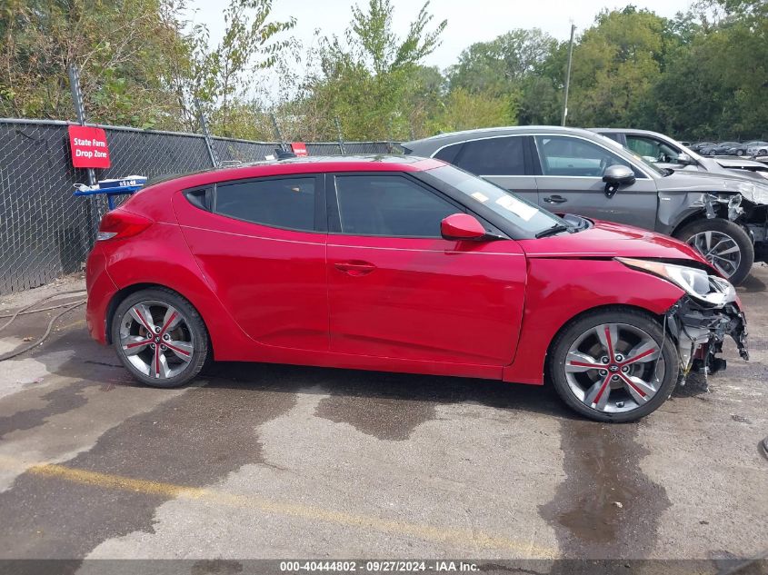 2016 Hyundai Veloster VIN: KMHTC6AD0GU281420 Lot: 40444802