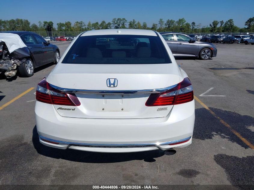 1HGCR2F93GA143406 2016 Honda Accord Ex-L