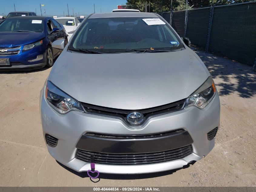 2015 Toyota Corolla Le VIN: 5YFBURHE7FP310565 Lot: 40444834