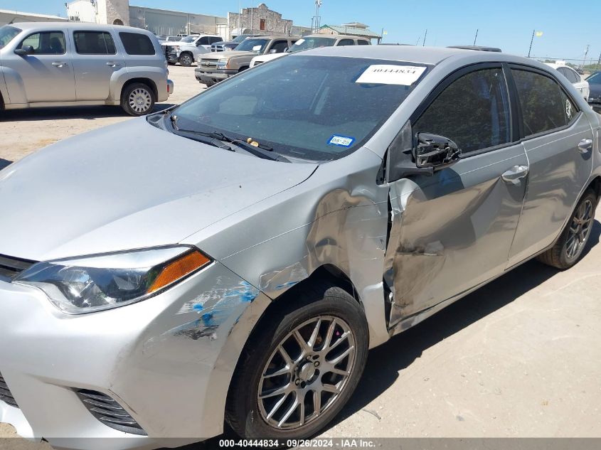 2015 Toyota Corolla Le VIN: 5YFBURHE7FP310565 Lot: 40444834