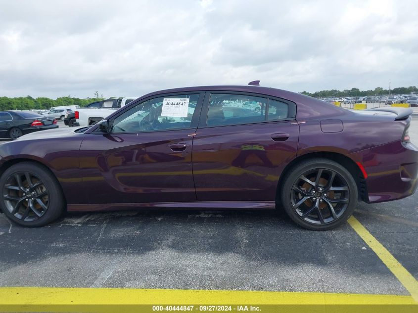 2022 Dodge Charger Gt Rwd VIN: 2C3CDXHG6NH236008 Lot: 40444847