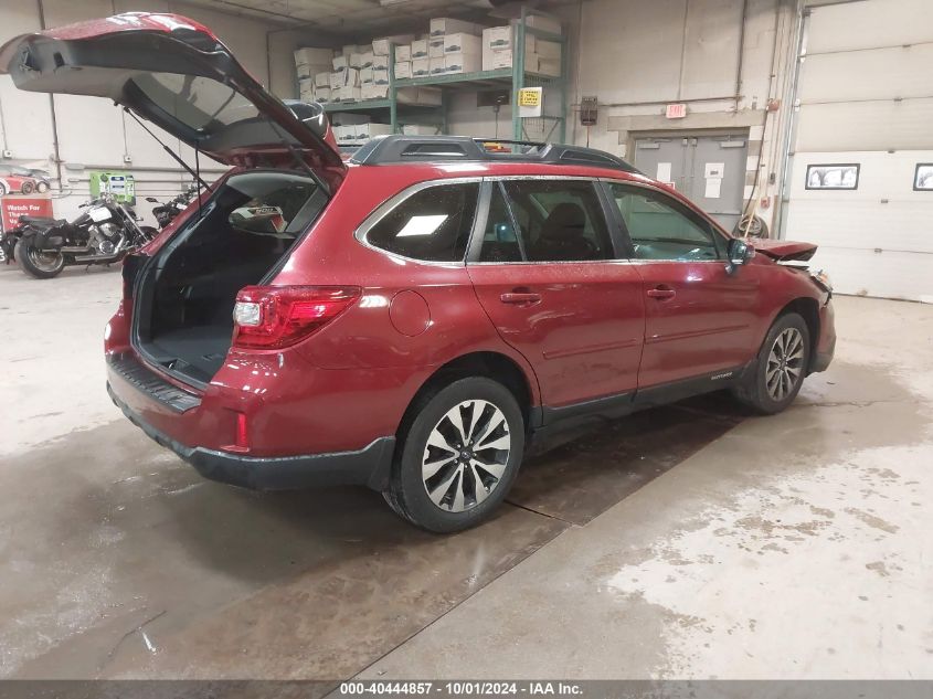 VIN 4S4BSANC5G3323332 2016 SUBARU OUTBACK no.4