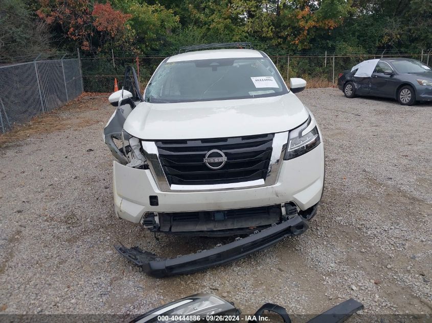 2022 Nissan Pathfinder Sv 4Wd VIN: 5N1DR3BC3NC243707 Lot: 40444886