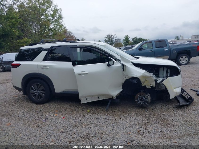 2022 Nissan Pathfinder Sv 4Wd VIN: 5N1DR3BC3NC243707 Lot: 40444886