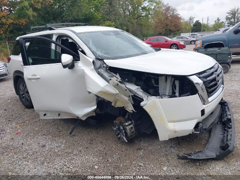 2022 Nissan Pathfinder Sv 4Wd VIN: 5N1DR3BC3NC243707 Lot: 40444886