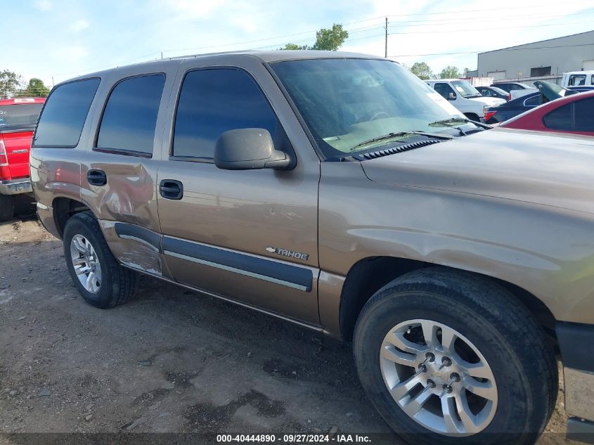 2003 Chevrolet Tahoe Ls VIN: 1GNEC13V03R150465 Lot: 40444890