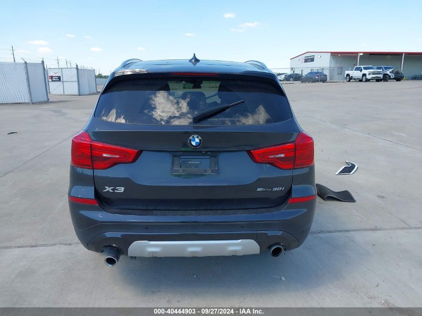 5UXTR7C54KLF35516 2019 BMW X3 Sdrive30I