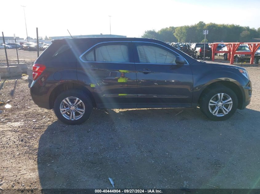 2016 Chevrolet Equinox Ls VIN: 2GNFLEEK8G6348453 Lot: 40444904