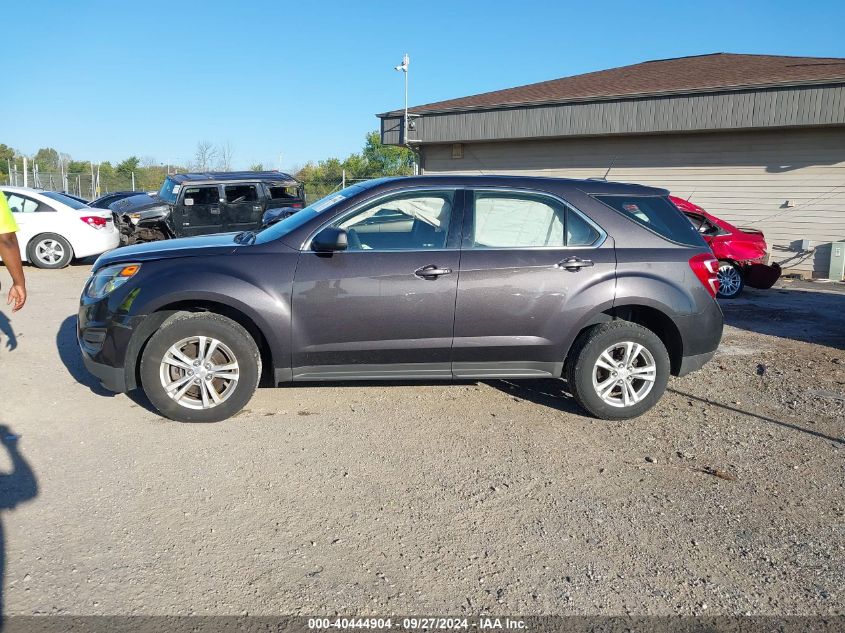 2016 Chevrolet Equinox Ls VIN: 2GNFLEEK8G6348453 Lot: 40444904