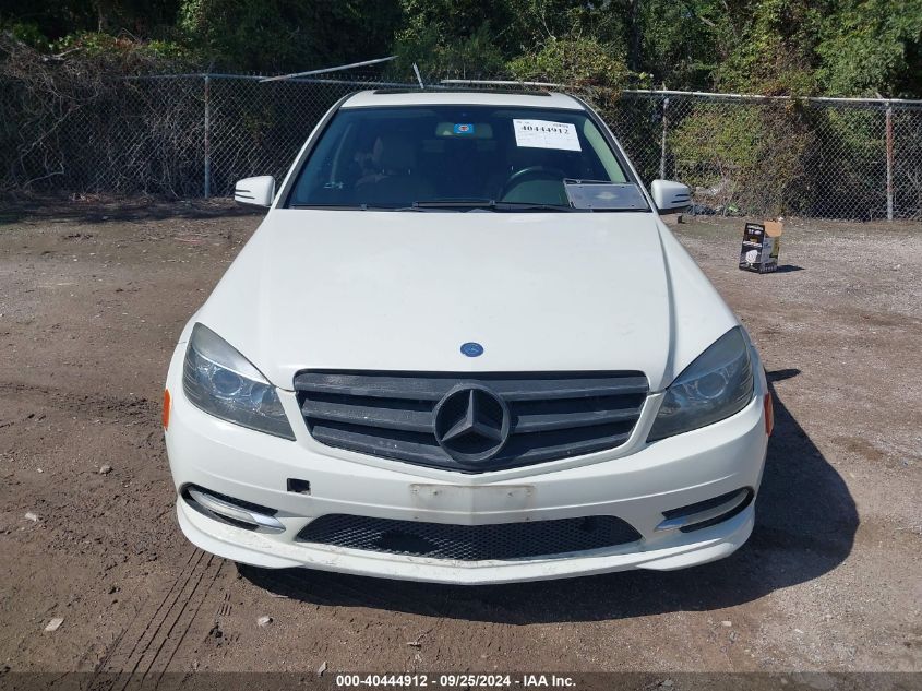 2011 Mercedes-Benz C 300 Luxury 4Matic/Sport 4Matic VIN: WDDGF8BB4BR183563 Lot: 40444912