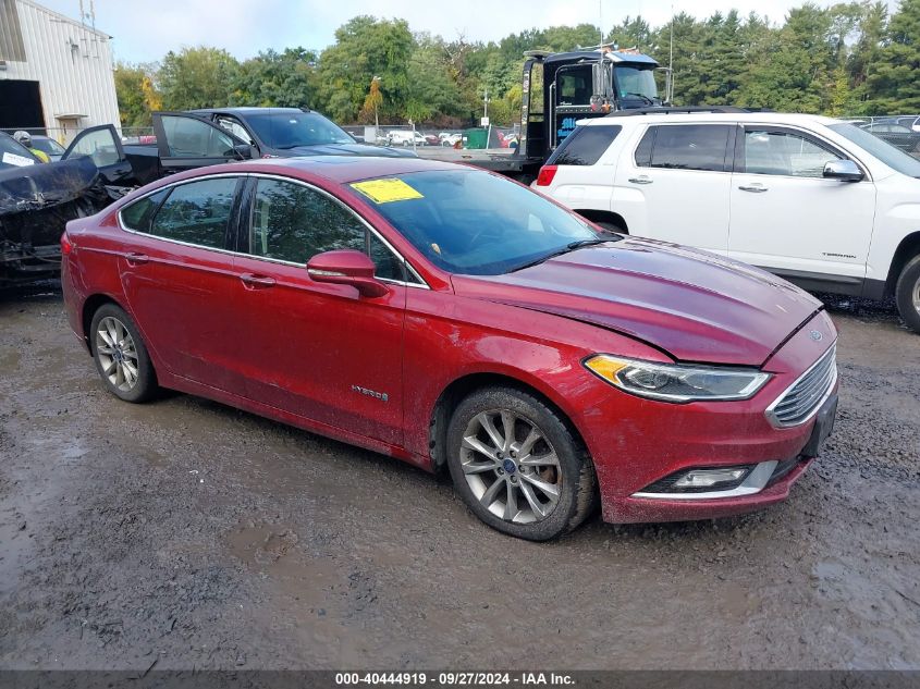 3FA6P0LU1HR243452 2017 FORD FUSION - Image 1