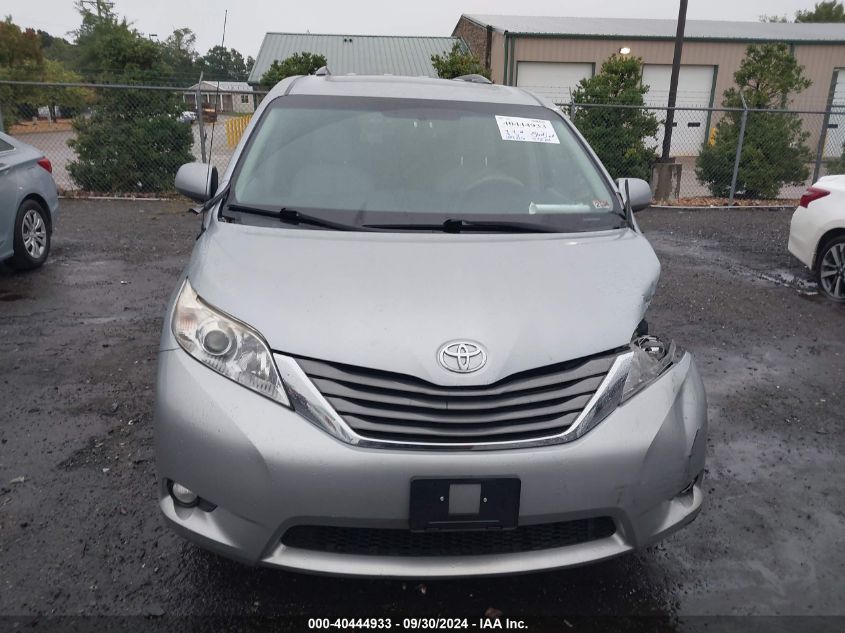 2014 Toyota Sienna Xle V6 8 Passenger VIN: 5TDYK3DC6ES507797 Lot: 40444933