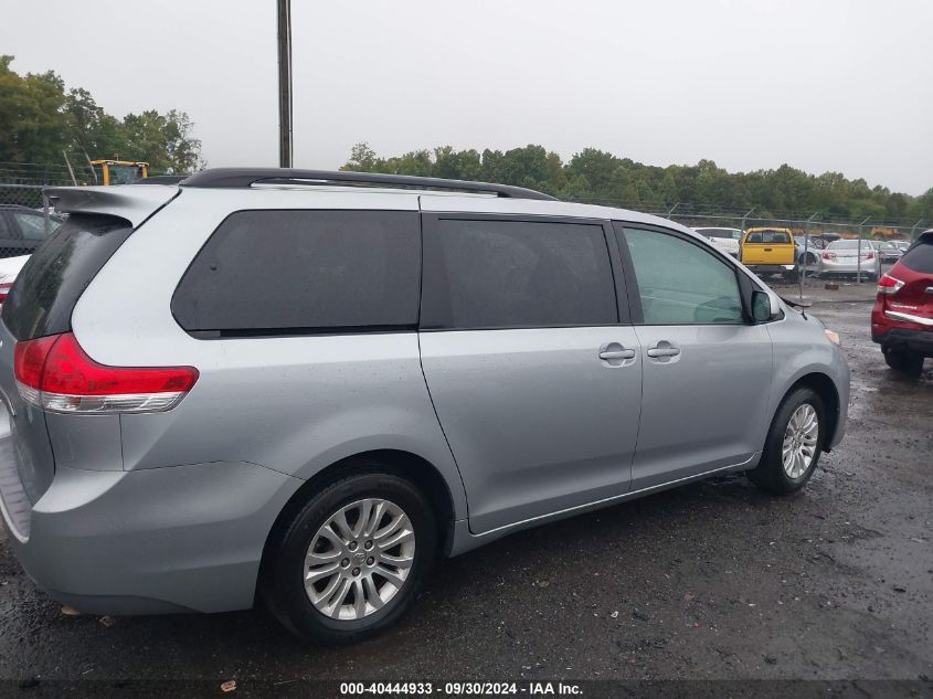 2014 Toyota Sienna Xle V6 8 Passenger VIN: 5TDYK3DC6ES507797 Lot: 40444933