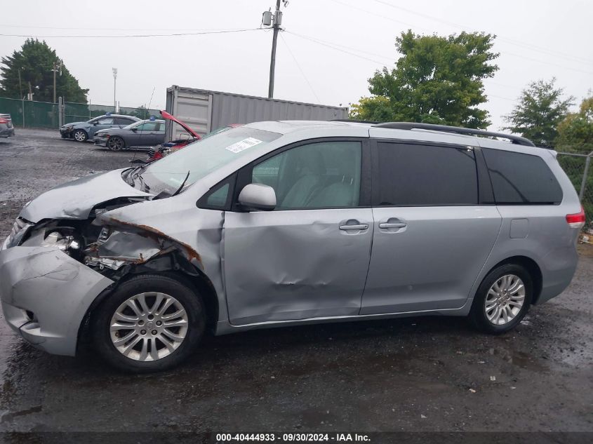 2014 Toyota Sienna Xle V6 8 Passenger VIN: 5TDYK3DC6ES507797 Lot: 40444933