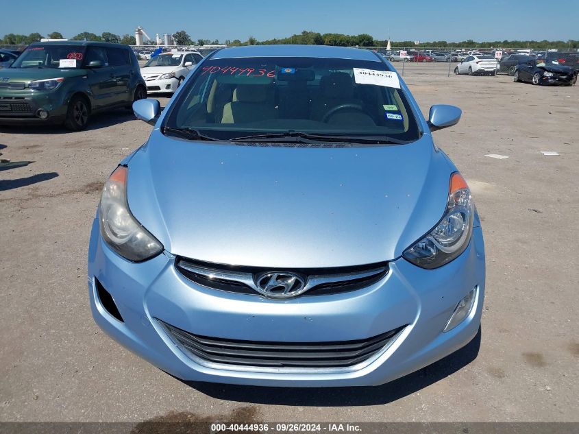 KMHDH4AE8CU368866 2012 Hyundai Elantra Gls (Ulsan Plant)