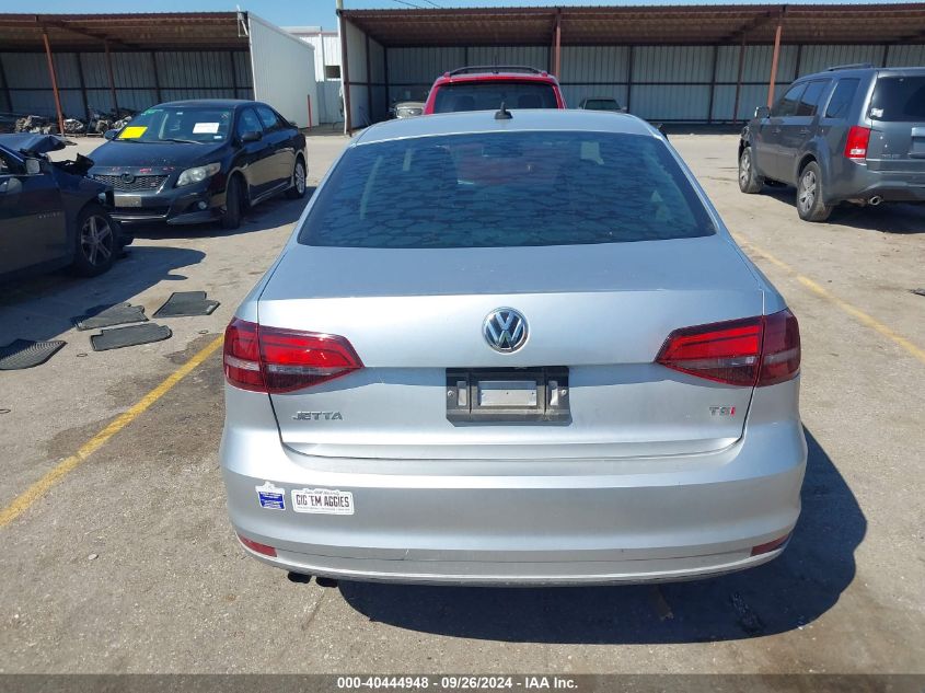 2016 Volkswagen Jetta S VIN: 3VW267AJ0GM250060 Lot: 40444948