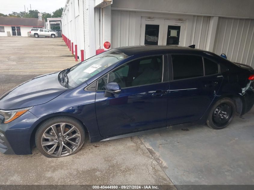 2022 Toyota Corolla Se VIN: JTDS4MCE2NJ085212 Lot: 40444980