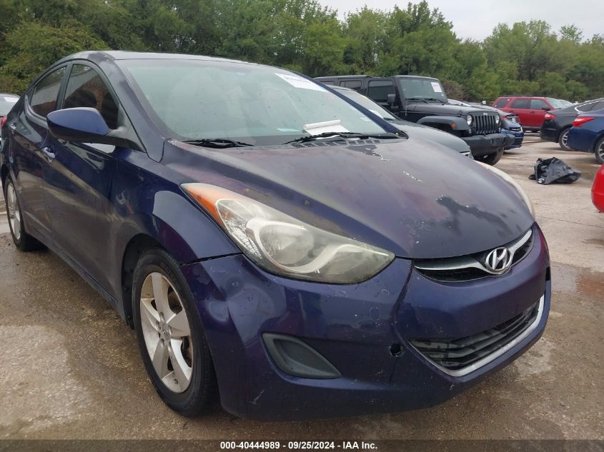 2013 Hyundai Elantra Gls VIN: 5NPDH4AE1DH238458 Lot: 40444989