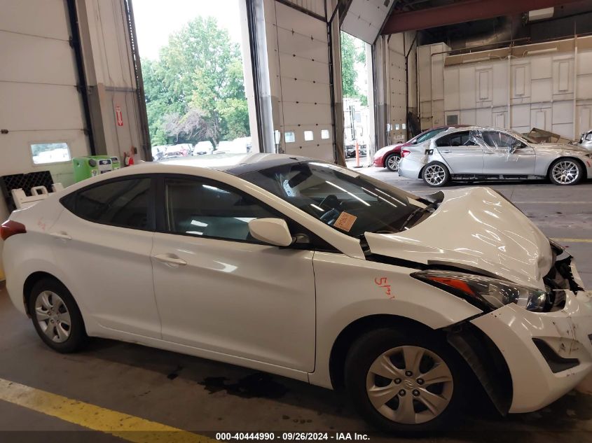 2016 Hyundai Elantra Se/Sport/Limited VIN: 5NPDH4AE4GH694362 Lot: 40444990