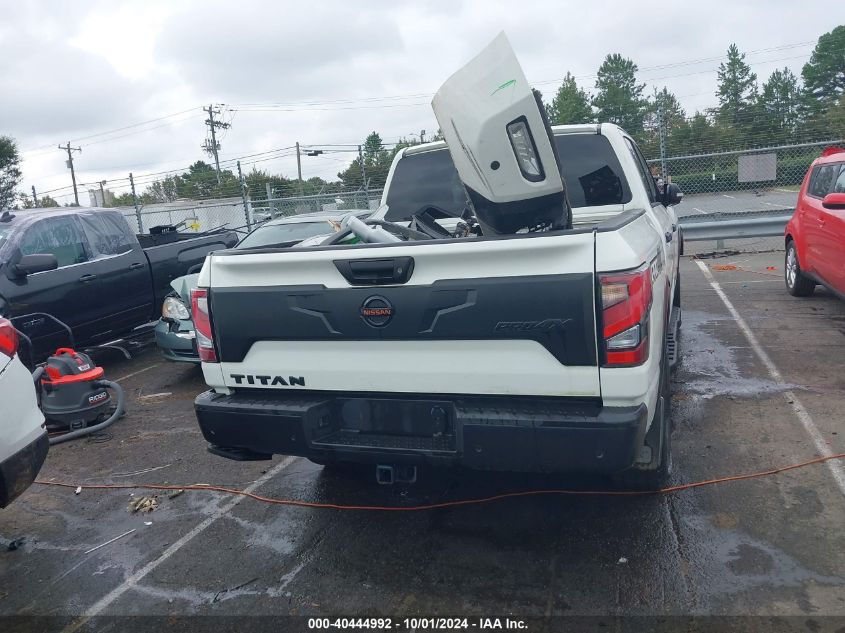 2020 Nissan Titan Pro-4X 4X4 VIN: 1N6AA1EDXLN501677 Lot: 40444992