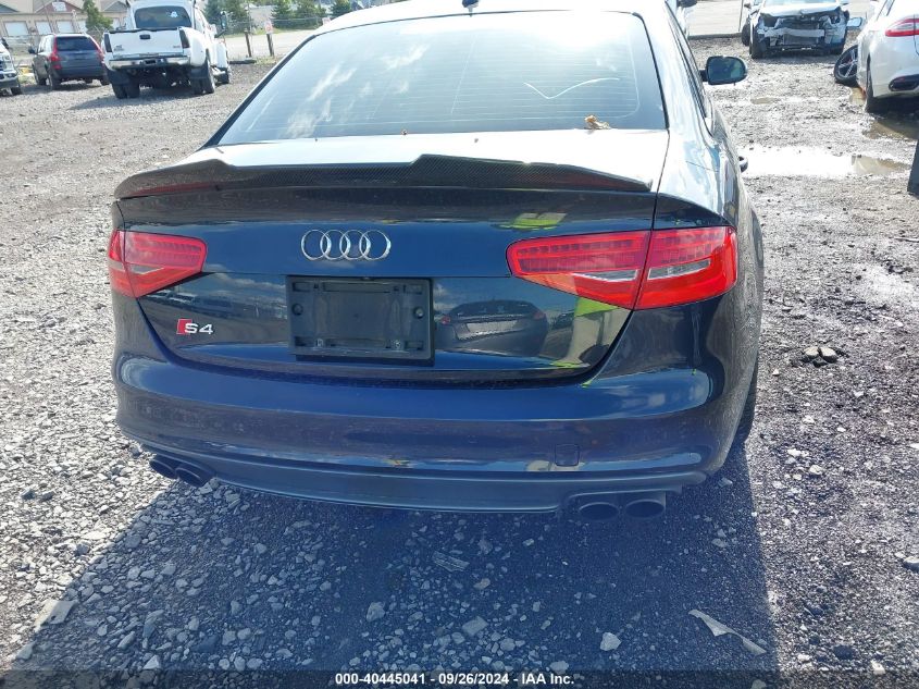 WAUBGAFLXEA151647 2014 Audi S4 3.0T Premium Plus