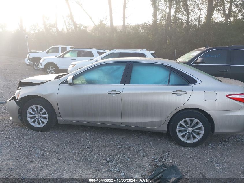 2015 Toyota Camry Le VIN: 4T4BF1FK3FR491737 Lot: 40445052