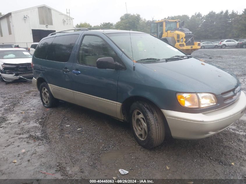 2000 Toyota Sienna Xle VIN: 4T3ZF13C7YU234838 Lot: 40445063