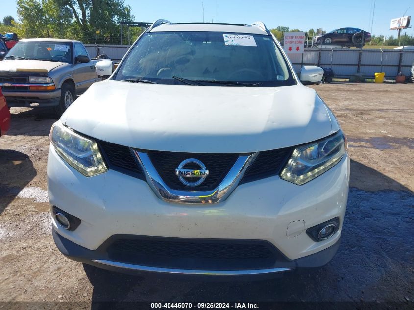 2015 Nissan Rogue Sl VIN: 5N1AT2MT1FC758038 Lot: 40445070