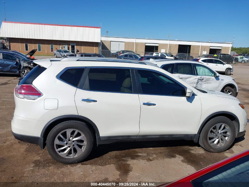 2015 Nissan Rogue Sl VIN: 5N1AT2MT1FC758038 Lot: 40445070