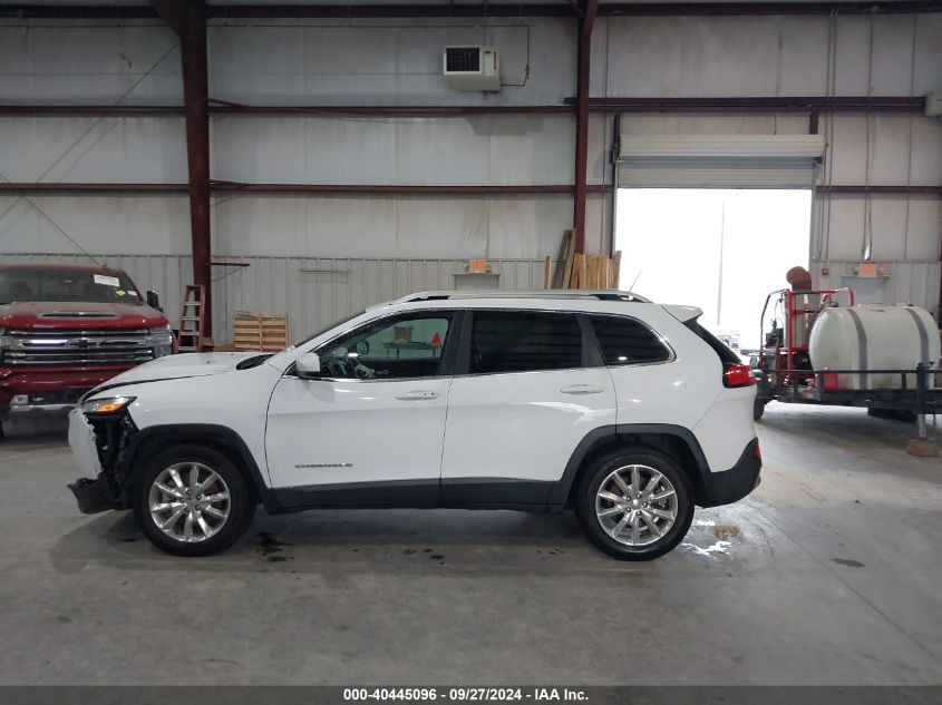 2014 Jeep Cherokee Limited VIN: 1C4PJMDS2EW260046 Lot: 40445096