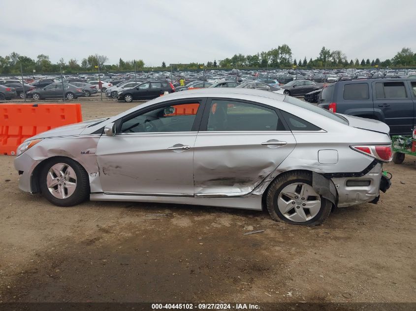 KMHEC4A46CA034878 2012 Hyundai Sonata Hybrid