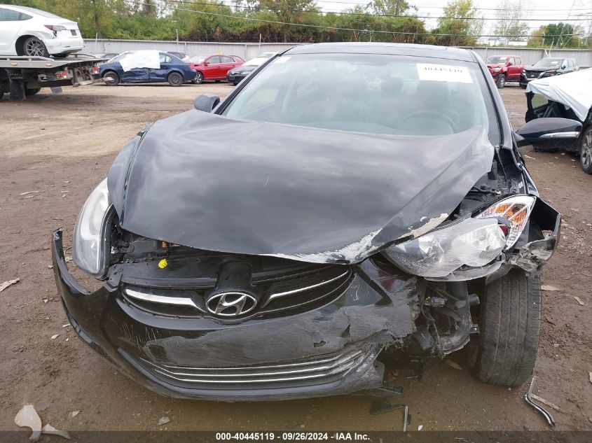 2013 Hyundai Elantra Gls/Limited VIN: KMHDH4AE6DU697356 Lot: 40445119