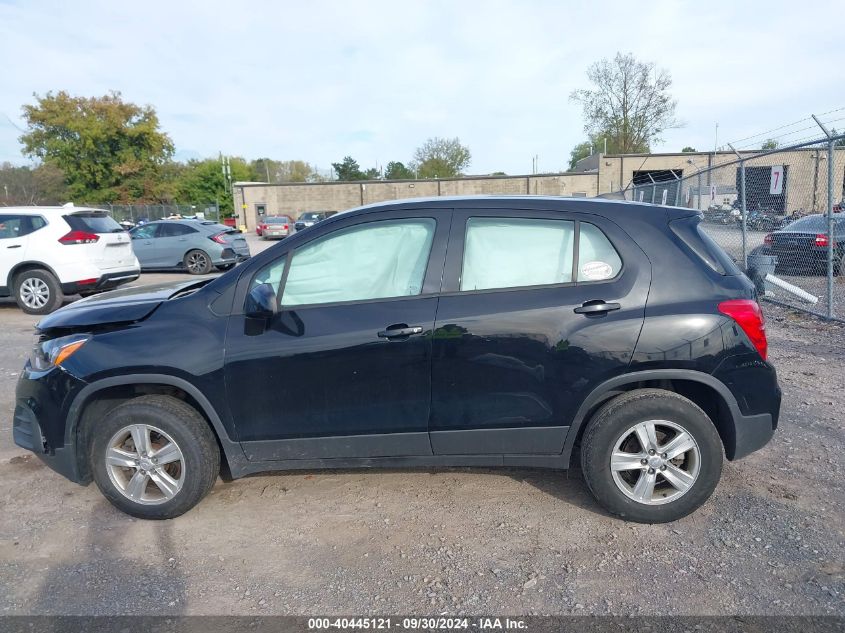 2019 Chevrolet Trax Ls VIN: 3GNCJNSB0KL285821 Lot: 40445121