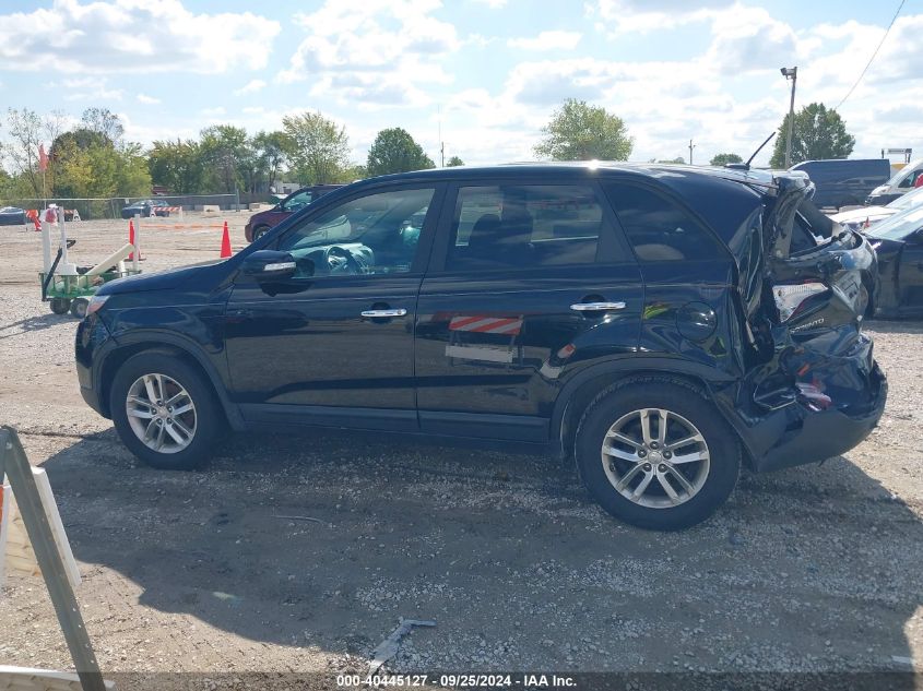 2015 Kia Sorento Lx VIN: 5XYKT3A64FG589304 Lot: 40445127