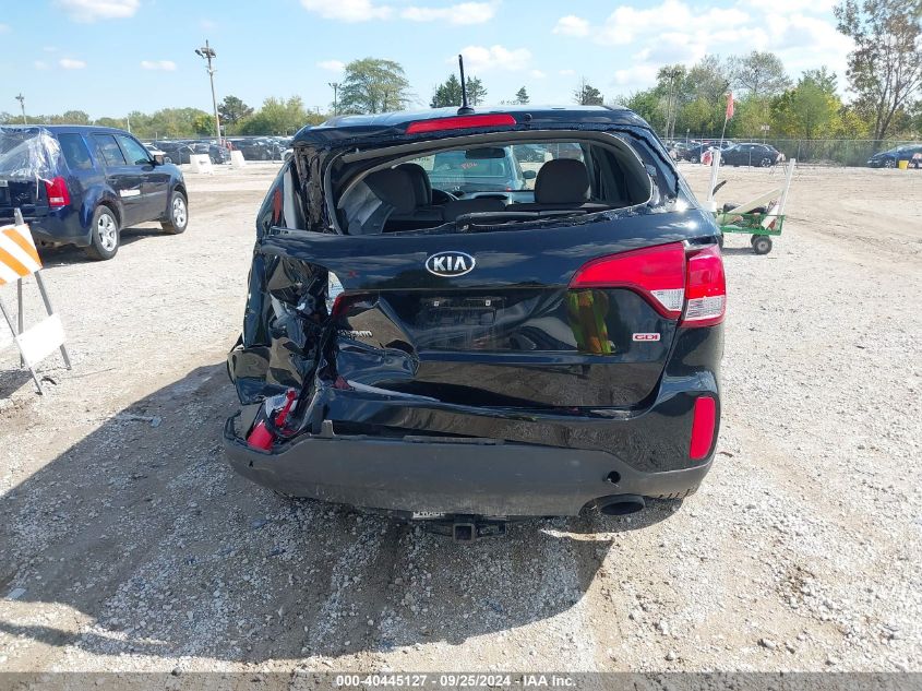 2015 Kia Sorento Lx VIN: 5XYKT3A64FG589304 Lot: 40445127