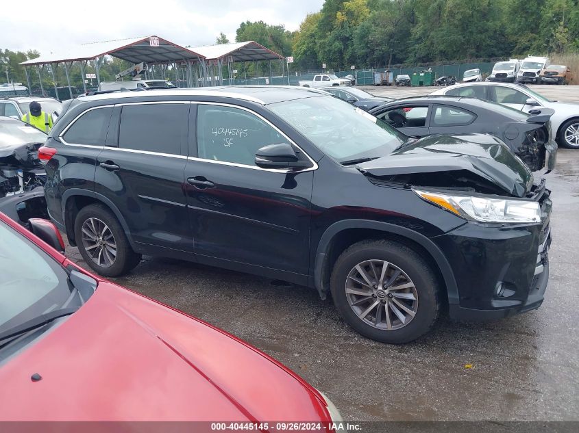 2017 Toyota Highlander Xle VIN: 5TDJZRFH8HS442657 Lot: 40445145