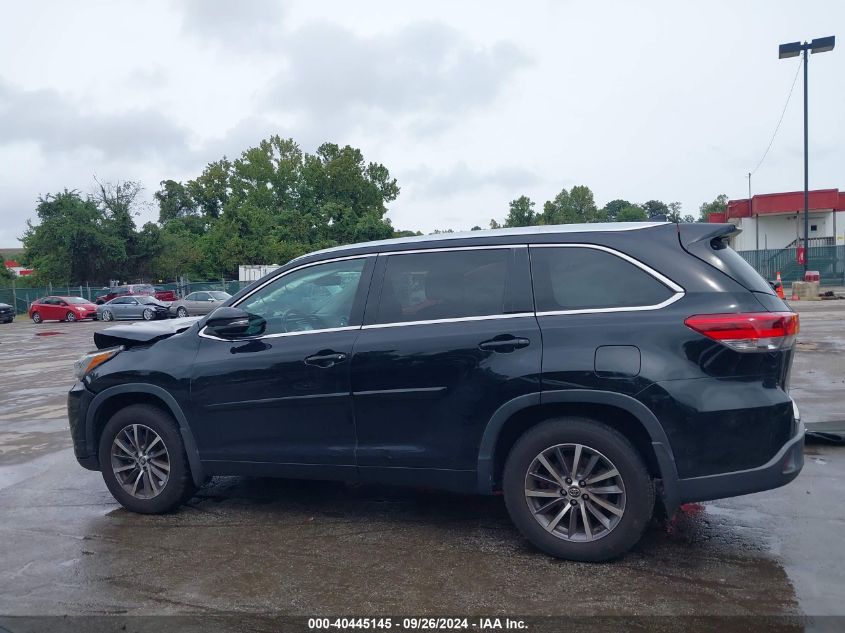 2017 Toyota Highlander Xle VIN: 5TDJZRFH8HS442657 Lot: 40445145