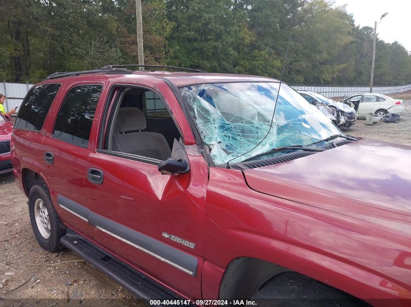 2002 Chevrolet Tahoe Ls VIN: 1GNEC13VX2J148610 Lot: 40445147