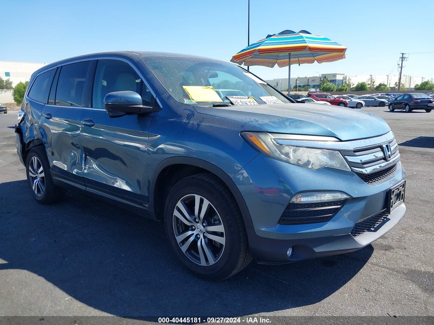 VIN 5FNYF5H35JB014010 2018 HONDA PILOT EX