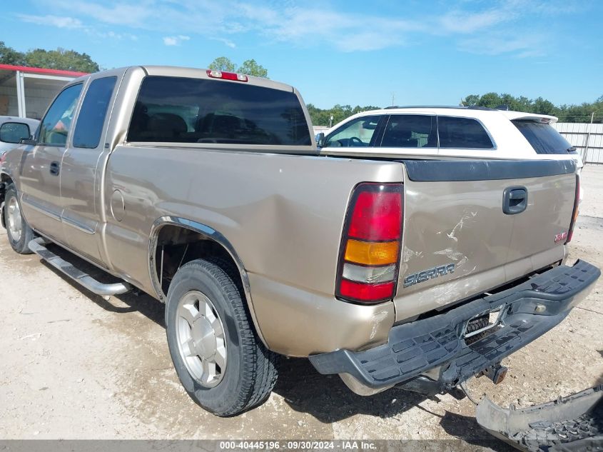 2005 GMC Sierra 1500 Sle VIN: 2GTEC19T351316598 Lot: 40445196