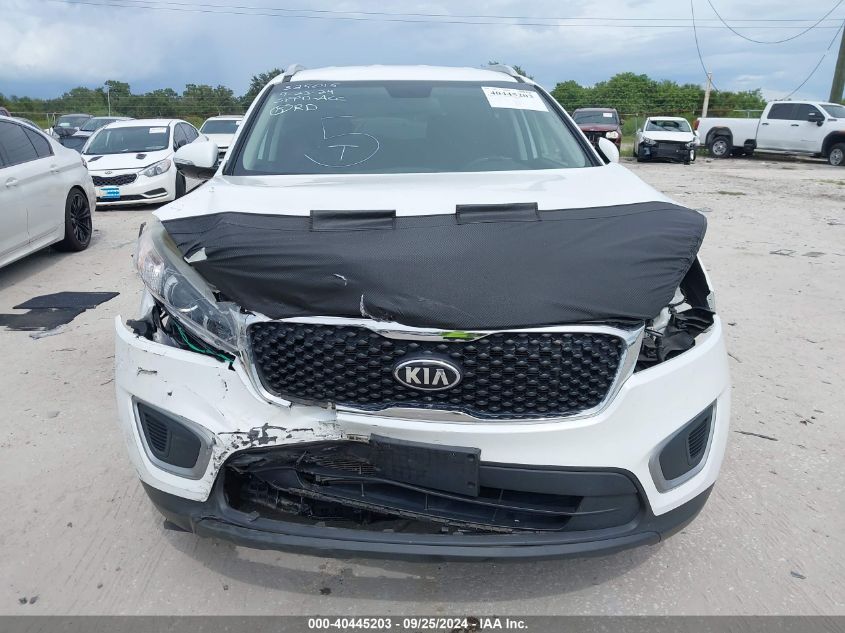 2018 KIA SORENTO 2.4L LX - 5XYPG4A30JG346197