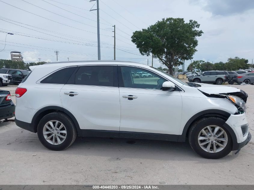 2018 Kia Sorento 2.4L Lx VIN: 5XYPG4A30JG346197 Lot: 40445203