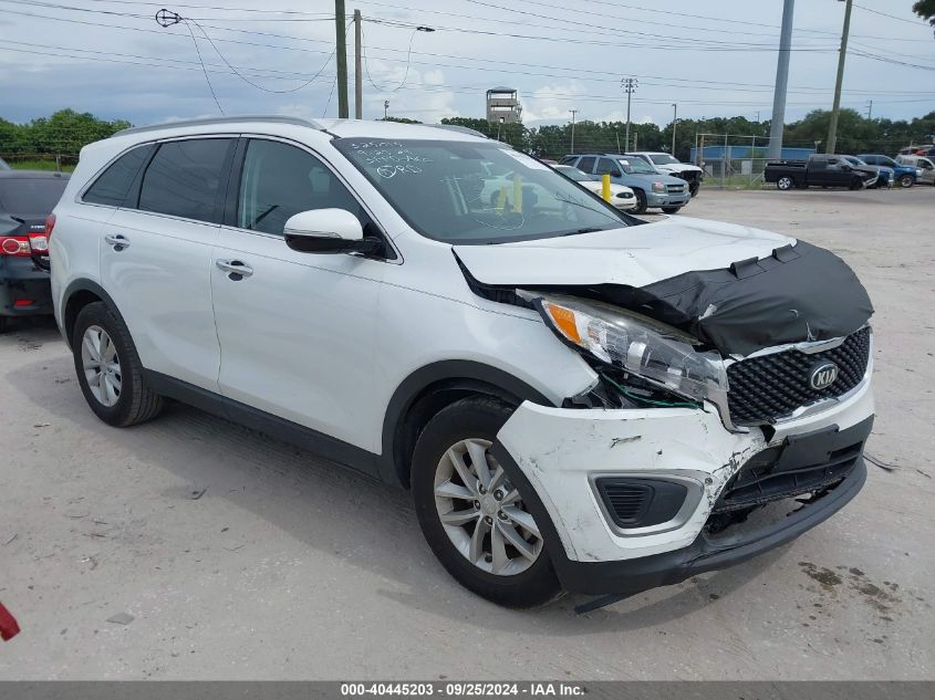 2018 KIA SORENTO 2.4L LX - 5XYPG4A30JG346197