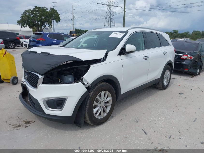 2018 KIA SORENTO 2.4L LX - 5XYPG4A30JG346197