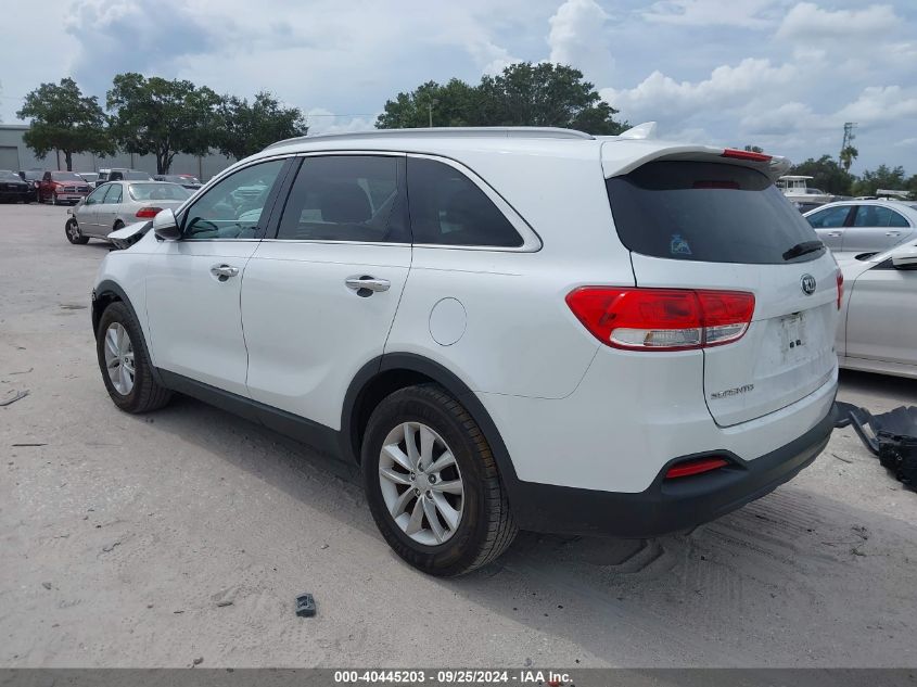 2018 KIA SORENTO 2.4L LX - 5XYPG4A30JG346197